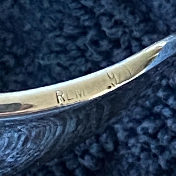 Robert Lee Morris Signed Vintage Bagel Cuff Bracelet Sterling Silver EUC ~$1200 - Picture 7 of 12